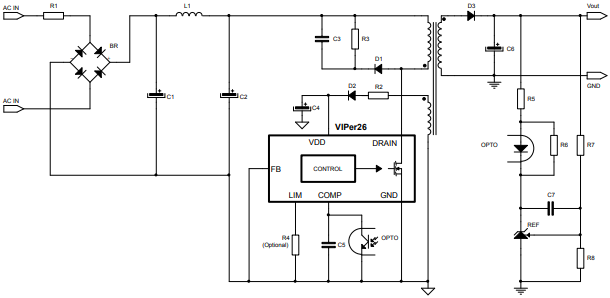 Flyback converter (isolated)